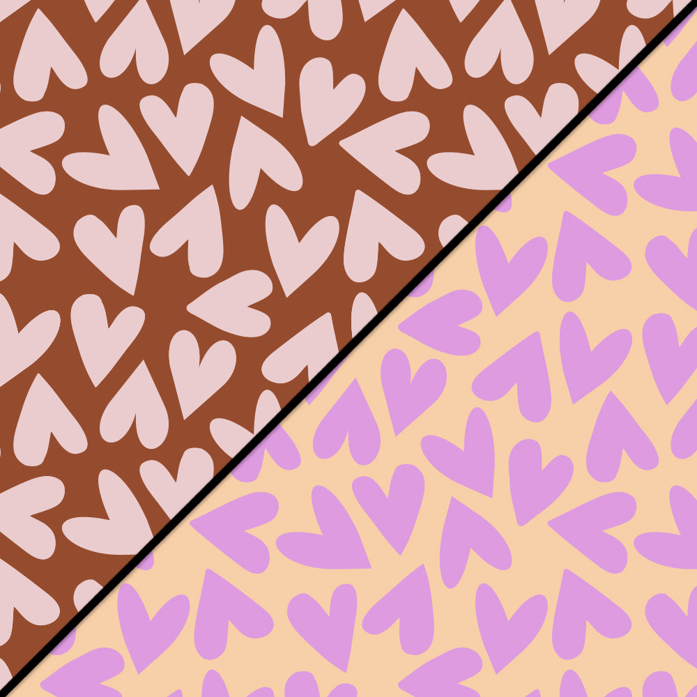 Zijdepapier duopack big hearts