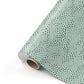 Cadeaupapier - Flocks salie/ zwart