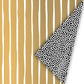 Cadeaupapier - Line Art goud/ wit