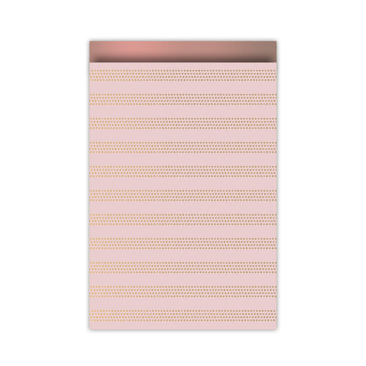 Cadeauzakje large - Raster Stripes warm