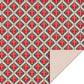 Sinterklaas Inpakpapier Mijters – Donkerblauw & Rood | 70 cm x 3 m