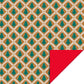 Kerst Inpakpapier Kerstboom – Cider & Rood | 70 cm x 3 m