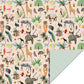 Cadeaupapier - jungledieren (70 cm)