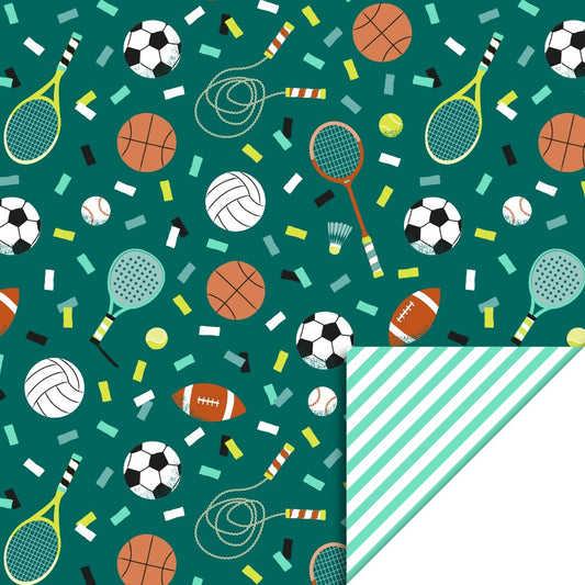Cadeaupapier - Sport (70 cm)