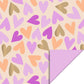 Cadeaupapier - Big hearts (70 cm)