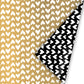 Cadeaupapier - Ethnic hearts goud/wit