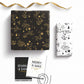 Kerst - Mistletoe kisses zwart
