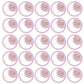Stickers Sint goud/lila