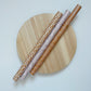 Cadeaupapier - Lovely Leaves roest/roze