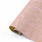 Cadeaupapier - Lovely Leaves roze/goud