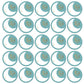 Stickers Sint Goud/Petrol