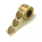 Sticker - Hartjes Goud