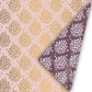 Cadeaupapier - Pinecone pattern roze/goud