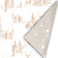 Cadeaupapier - Reindeer forest natural