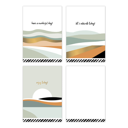 Mini kaartje - Blending lines enjoy