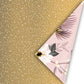 Cadeaupapier - Twinkling stars goud