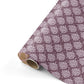 Cadeaupapier - Pinecone pattern paars/lila